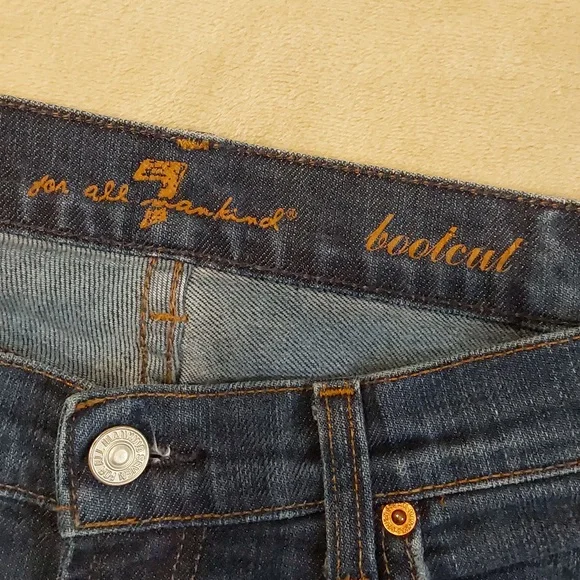 7 Of All Mankind Bootcut Womens Size 31 - Picture 7 of 14